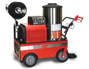 Hotsy 800 Series with optional hose reel